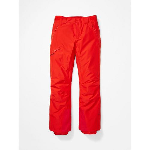 Marmot Lightray Ski Pants For Mens Red XDV764598